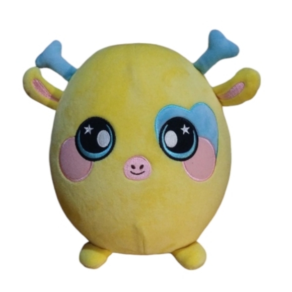 Squeezamals Plush GracieThe Giraffe 9" Safari Collection Yellow - Picture 1 of 7